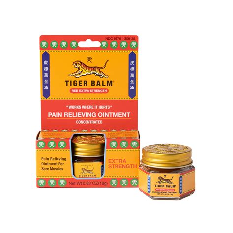 tiger balm ultra vs red.